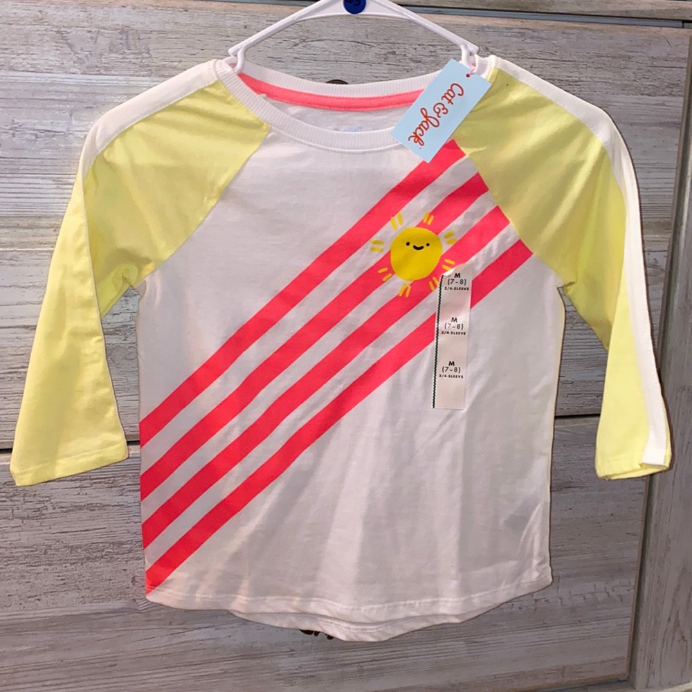 Girls 3/4 Sleeve Shirt